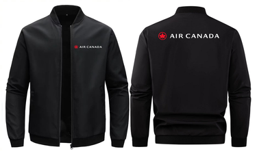 AIR CANADA LOOSE SOLID COLOR JACKET